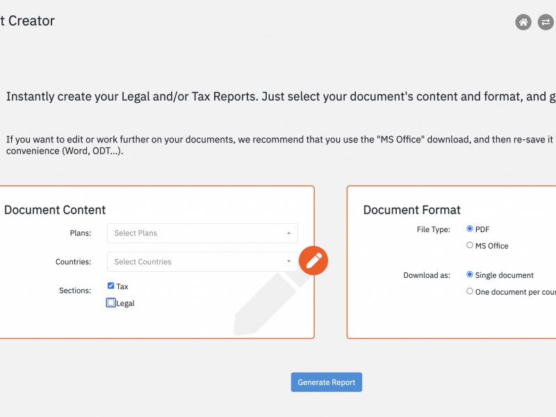 Share | Compliance Updated – export reports directly from your application